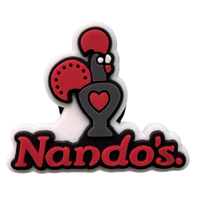 Breloques de chaussures Toby Carvery et Nando's Oasis en gros, accessoires de décoration pour chaussures, très demandées en Angleterre