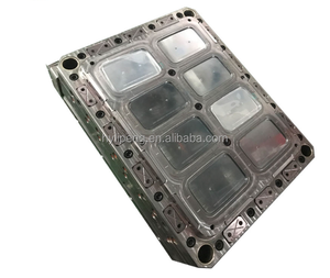 กล่องฟาสฟู้ดแม่พิมพ์พลาสติกแบบฉีดผนังบางแม่พิมพ์กล่องอาหารกลางวัน - Product Image 4