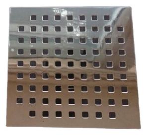 Diseño moderno Rectángulo Estilo Acero inoxidable Acabado negro Escurridor de baño 35cm Retrofit Rejilla de ducha Fácil Instalación 1 año - Product Image 1