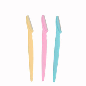 批发一次性化妆工具剃须女性高品质眉毛剃刀修剪器中国制造 - Product Image 1