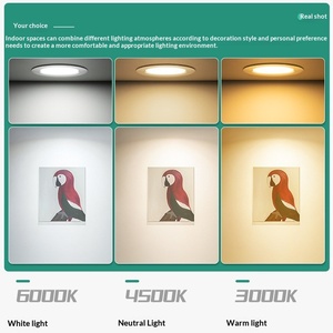 Inbouwspot met hoge CRI COB, grote straalhoek, modern minimalistisch design, 3000K-6000K kleurtemperatuur, hoge helderheid, aluminium voor - Product Image 4