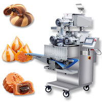 SENY Trois Trémies Multifonction Gâteau De Lune Mochi Rempli Cookie Viande Boule De Poisson Formant La Machine pour L'industrie