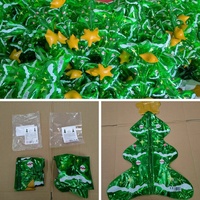 Décorations de Noël gonflables OEM PVC Père Noël Bonhomme de neige et arbre Fournitures pour décorations de Noël Bonhomme de neige mignon avec chapeau