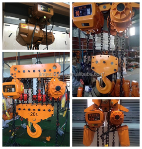 Alat Angkat Rantai <span class=keywords><strong>Motor</strong></span> Listrik 3 Ton Tipe Troli Dipasang Dengan Derek - Product Image 3