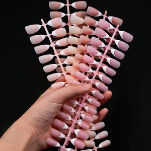150 <span class=keywords><strong>Uñas</strong></span> Postizas Cortas <span class=keywords><strong>Color</strong></span> <span class=keywords><strong>Rosa</strong></span> <span class=keywords><strong>Mate</strong></span> Nude Almendradas, <span class=keywords><strong>Uñas</strong></span> Postizas <span class=keywords><strong>de</strong></span> Cobertura Completa, Colores Variados, <span class=keywords><strong>Uñas</strong></span> Artificiales para Decoración DIY - Product Image 5