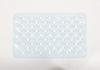 Tapis de bain à bulles YIJU moderne 60x40cm, tapis de massage pour les pieds, antidérapant, antibactérien, écologique, PVC, forte aspiration, trous de drainage