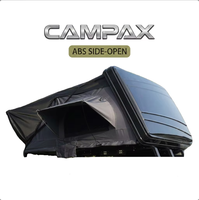 Tente de toit latérale ABS pour voiture, une chambre, grand espace, ouverture rapide automatique, quatre saisons, imperméable, protection UV50+, coque rigide, camping en plein air