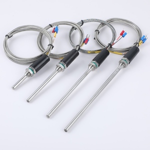 Sensor de Temperatura de Alta Precisão Tipo K com Sonda de Aço Inoxidável Revestida em Baquelite - Product Image 4