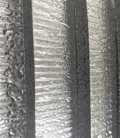 Matériaux d'isolation réfléchissants résistants au feu, feuille d'aluminium/MPET XPE EPE résistante à la chaleur, mousse écologique, radiante