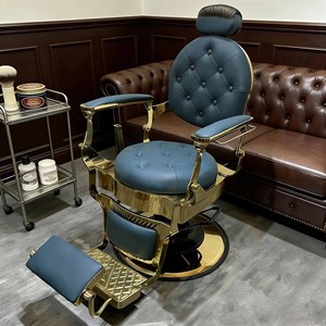 Fauteuil <span class=keywords><strong>de</strong></span> Barbier Traditionnel Siman Inclinable et Réglable <span class=keywords><strong>en</strong></span> Cuir PU, Portable et Pliable, Haute Qualité pour <span class=keywords><strong>Salon</strong></span>, Vente <span class=keywords><strong>en</strong></span> Gros - Product Image 1