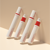 Flacon cosmétique vide en plastique avec pompe sans air, mini conteneur de voyage pour liquides, 10 ml, 15 ml