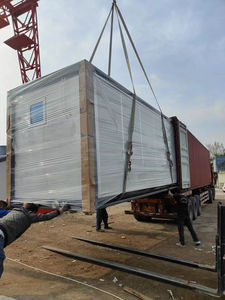 20-футовый расширяемый модульный стальной контейнерный дом в стиле модерн середины века, простая установка, с возможностью использования в качестве туалета, варианты с 2-4 спальнями - Product Image 6