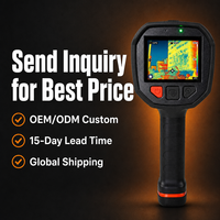 Caméra thermique LSJ F1200 pour les opérations de recherche et de sauvetage des pompiers - Utilisation nocturne, indice de protection IP68, zoom WIFI, télémètre laser