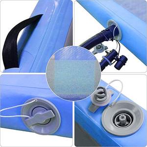 Tapis de gymnastique gonflable, piste d'air, 2m 3m 4m, avec pompe à Air, pour usage domestique, entraînement, pom-pom girl, Yoga, remplissage d'eau - Product Image 6