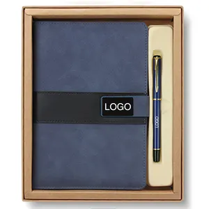 Premium Gift Sets Custom Business Gift Set Luxury Gifts Item With Logo Ballpoint Pens And Notebook