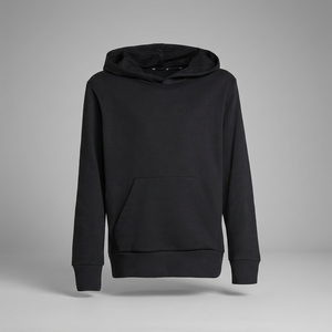 Sweat à capuche décontracté respirant de haute qualité pour homme, coupe régulière, style européen et américain, couleur unie, grande taille avec poche, idéal pour le printemps - Product Image 3
