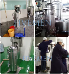 Cost-effective Continuous Fruit Juice Separation Tubular Centrifuge With CE