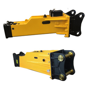 Casse-pierre triangulaire DEKAI, <span class=keywords><strong>marteau</strong></span> de démolition, brise-roche hydraulique pour chargeuse-pelleteuse, chargeuse compacte - Product Image 2