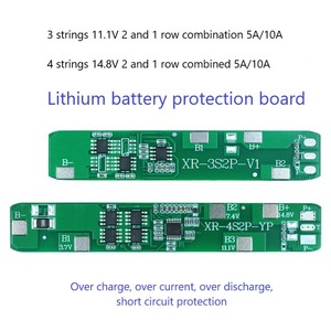 4S 14.8V 5A 10A Li-ion <span class=keywords><strong>BMS</strong></span> PCM mô-đun quản lý pin hệ thống 18650 3.7V Pin Lithium ban bảo vệ pcba bảng mạch - Product Image 3