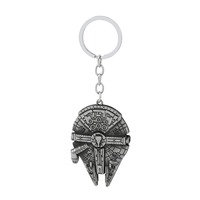 Porte-clés artisanal en métal, Robot spatial, pendentif, Logo de voiture personnalisé, porte-clés, vente en gros