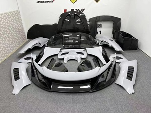 For McLaren MP4 12C Carbon Fiber Body Kit New Condition MP4 Upgrade 650S Style Front Bumper Rear Bumper <b>Block</b> Spoiler Mudboard - Product Image 6