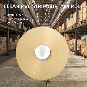 <span class=keywords><strong>Rideau</strong></span> d'air transparent en PVC souple pour chambre froide, bande de PVC colorée - Product Image 1