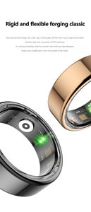 Anillo Inteligente de Acero Inoxidable Premium, Monitor de Salud, Resistente al Agua IP68, Anillo de Fitness, Frecuencia Cardíaca, Oxígeno en Sangre, Monitorización del Sueño y del Cuerpo - Product Image 6