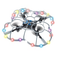 Mini drone RC 4DRC V67 à assembler soi-même, lanceur manuel, pour enfants, cadeau STEM, quadricoptère avec maintien d'altitude, jouet de voltige 3D