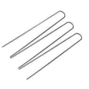 Tự động cơ giới bơm dây uốn U loại vườn chốt cỏ móc Turf móng tay SOD <span class=keywords><strong>STAPLE</strong></span> cảnh quan Stapler pin máy làm - Product Image 2