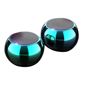 OEM Tiny bóng cho loa không dây di động âm nhạc máy nghe nhạc âm thanh thiết kế đơn giản thụ động Loại C DC Pin điện mini Loa - Product Image 3