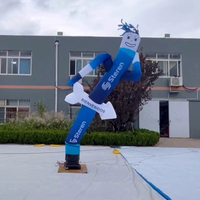 Nouveau design publicitaire gonflable Airdancer Tube gonflable personnalisé drôle Homme grand danseur de ciel gonflable avec flèche