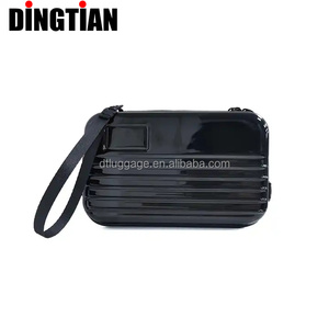 Mini borsa da 7 pollici ABS + PC leggera impermeabile e resistente fodera in poliestere multifunzione <span class=keywords><strong>valigia</strong></span> di piccole <span class=keywords><strong>dimensioni</strong></span> con cintura - Product Image 1