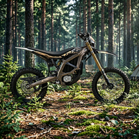 Vélo électrique Surron Ultra Bee 21kW avec amortisseur à air de 240 mm, empattement de 1380 mm, rigidité stable, cadre forgé, pour adulte, 74V 60Ah, autonomie de 140 km
