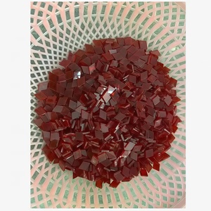 Granules en vrac de mosaïque en verre/céramique de qualité supérieure carreaux de 4mm d'épaisseur pour bricolage artisanat salle à manger piscine parquet coloré éclats en vrac - Product Image 4