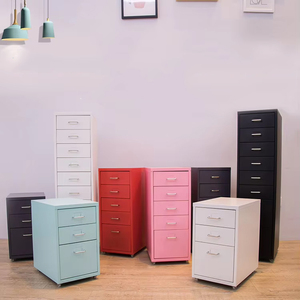 Mehrstöckiger Organizer-Aufbewahrungsschrank Wohnzimmer-Eckschrank Hohe Kommode mit 5-6 Schubladen Aufbewahrungsschrank - Product Image 5