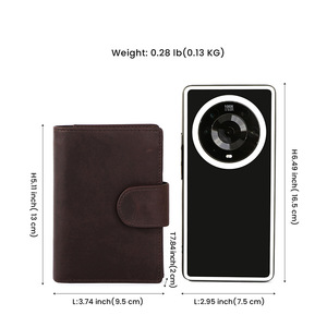 Portefeuille court pour homme en cuir véritable Dujiang, plusieurs emplacements pour cartes, protection RFID, utilisation quotidienne - Product Image 4