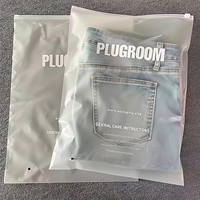 Maßgefertigte Mattierte Ziplock-Beutel mit Logodruck Mattierte Reißverschlusstaschen für Accessoires Anpassbare Ziplock-Schmuckbeutel