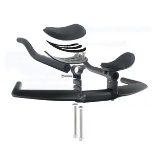 <span class=keywords><strong>Manillar</strong></span> <span class=keywords><strong>integrado</strong></span> Aero Carbon con barra de descanso para bicicleta de grava y <span class=keywords><strong>manillar</strong></span> de avión ajustable de carretera <span class=keywords><strong>Manillar</strong></span> de carbono TT - Product Image 2