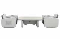 Canapé gonflable XL ultraléger et pliable pour extérieur/plage/piscine/cuisine/salle de sport/entrée/école