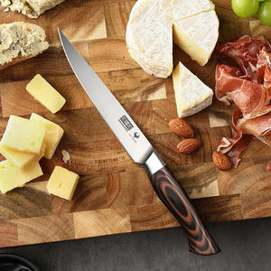 Allemagne <span class=keywords><strong>Samura</strong></span> Chef Couperet à viande Couteaux d'abattage serbes Full Tang Couteau de boucher à filet à désosser forgé à la main de 6 pouces - Product Image 4