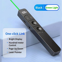 Présentateur sans fil Green Light pour PowerPoint, pointeur laser vert pour l'enseignement, la formation et les réunions