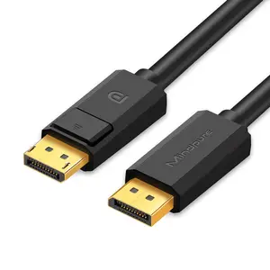 Mindpure Best Sale DisplayPort 1.2 Cable 4K HDR 144Hz 60Hz Display Port Adapter DP to DP Cable for Video PC Laptop TV