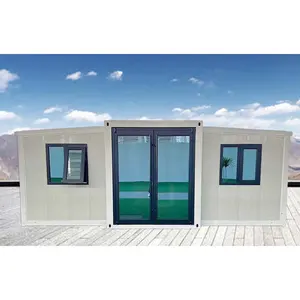 2 Bedroom Prefabricated Homes Extendable Mobile House Mobile Toilet