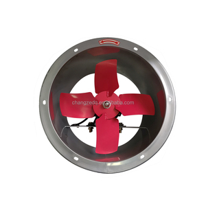 Bán Chạy Nhất Hiện Đại Công Nghiệp Dòng Chảy Hướng Trục Treo Tường Duct Fan Thiết Kế Mới 220V AC Động Cơ Tiếng Ồn Thấp 40dB + Trang Trại Thông Gió Người Hâm Mộ - Product Image 4