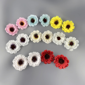 Artificial Chrysanthemum Flowers 6cm Silk Flower <b>Wedding</b> Home Decorations Outdoor Photography <b>Props</b> - Product Image 1
