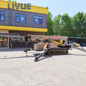 New <span class=keywords><strong>Outlook</strong></span> Grúas Spider de 12 toneladas Mini grúa sobre orugas versátil con espacio de instalación pequeño opcional Transporte especial - Product Image 3
