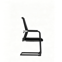 Silla de Oficina Ergonómica con Respaldo en Forma de Arco y Soporte Lumbar Ajustable para Recepción y Trabajo en Computadora