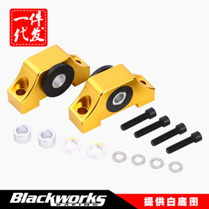 Engine Mount <b>Bracket</b> For Honda Civic EKEG Aluminum Blue With Hardware Kit - Product Image 5
