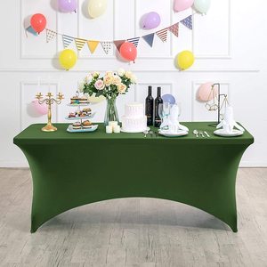 <span class=keywords><strong>Tovaglia</strong></span> Rettangolare Moderna Personalizzabile 4FT 6FT in Poliestere Non Tessuto Antimacchia Elastica per Cocktail Conferenze Matrimoni Banchetti - Product Image 6
