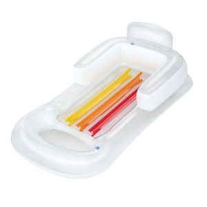 Lettino Gonfiabile Galleggiante in Plastica, Bestseller, Unisex, Colori Estivi, Intrattenimento Acquatico, Indispensabile per Divertimento in Vacanza - Product Image 6